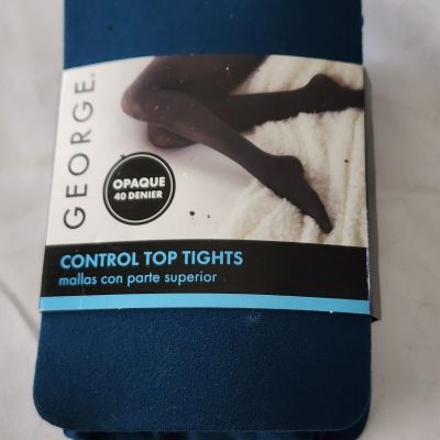 Control Top Pantyhose Tights Size 2 New